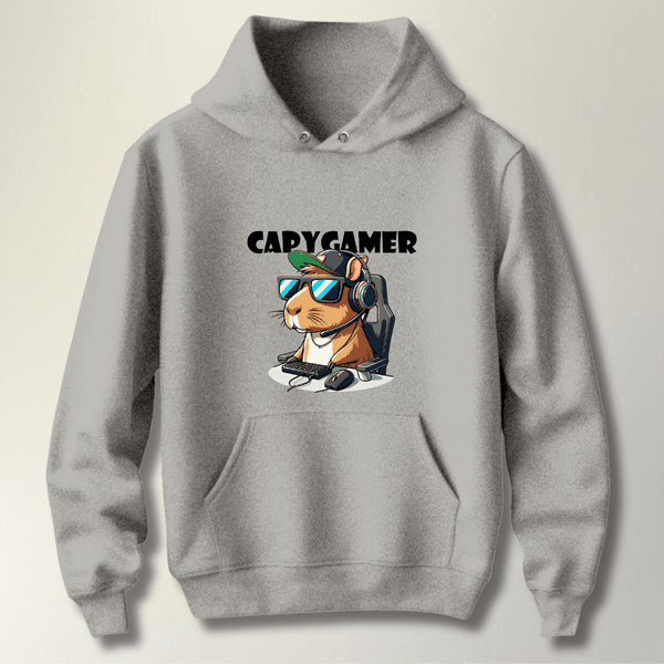 Blusa Moletom Quentinha Masculina Adulto Estampa CapyGamer