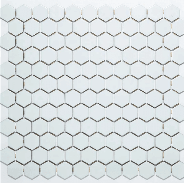 Pastilha de Porcelana Hexagonal Atlas - M-6413 - Caixa 1,43m² Melissa