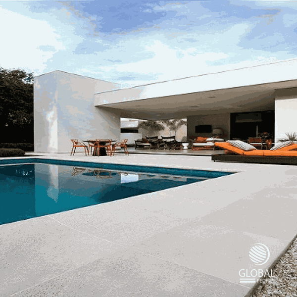 Pedra São Tomé Tipo Exportação Branca - 37 X 37cm