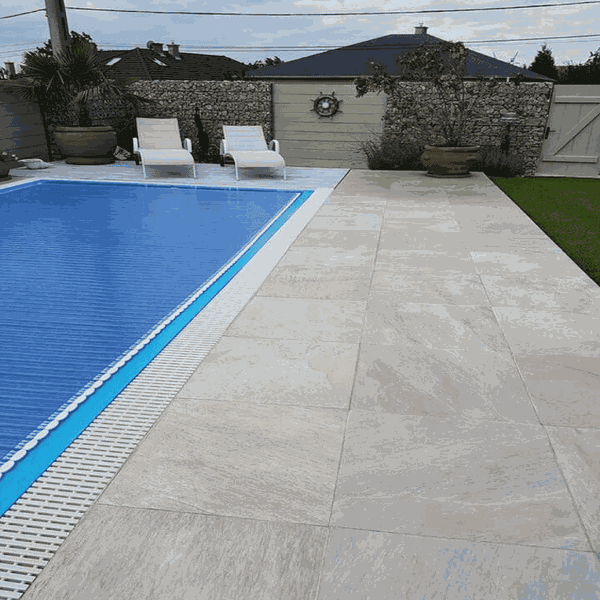  Pedra São Tomé Tipo Exportação Mesclada - 30 X 30cm