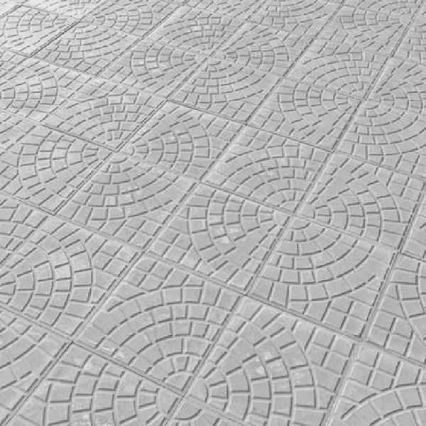 Piso Ladrilho Hidráulico Firenze Cinza 30,7x30,7cm Caixa com 0,47 m² 