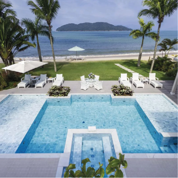 Pedra Aquamarine Natural Premium 10x10cm