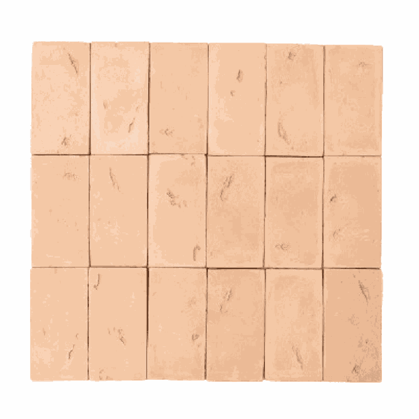 Rettangolo Terracota Rosso