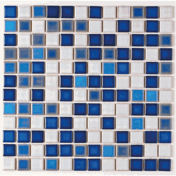 Pastilha de Porcelana 2,5x2,5 - Sg-7959 - Blend 21 Caixa 1,64m² - Atlas