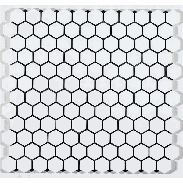 Pastilha de Porcelana Hexagonal - M-6249 Artico Caixa 1,43m² - Atlas