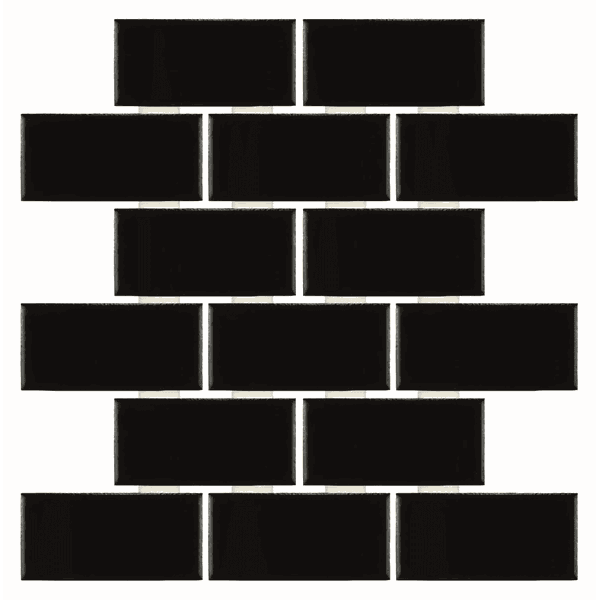 Revestimento 5x10 (Ja) - Om-15287 Nero - Atlas