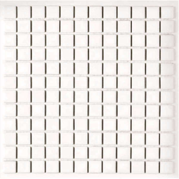 Pastilha de Porcelana 2,5x2,5 - Branco