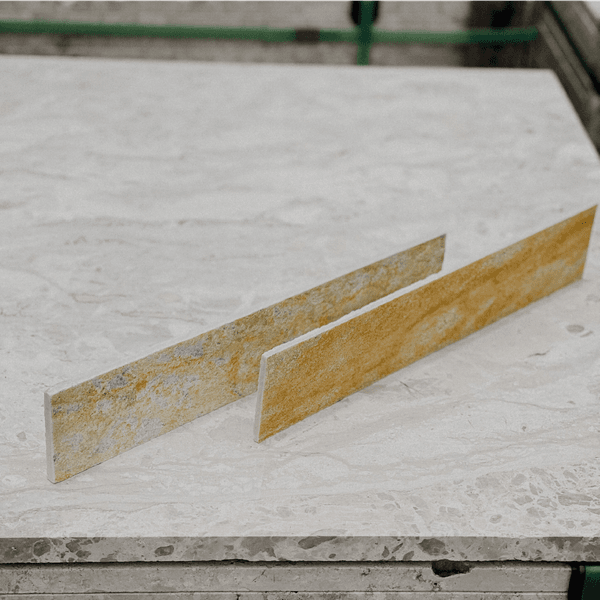 Rodapé Pedra São Tomé Amarelo 10 X 37