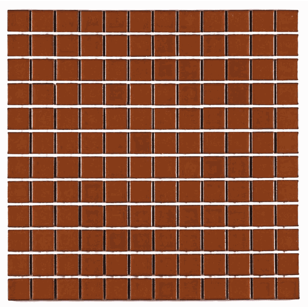 Pastilha de Porcelana 2,5x2,5 - Sg-8409 Rubi Caixa 1,64m² - Atlas