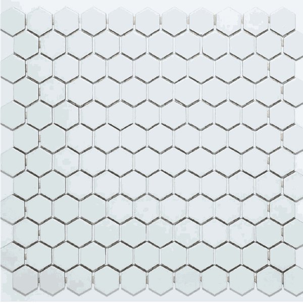 Pastilha de Porcelana Hexagonal Atlas - M-6413 - Caixa 1,43m² Melissa
