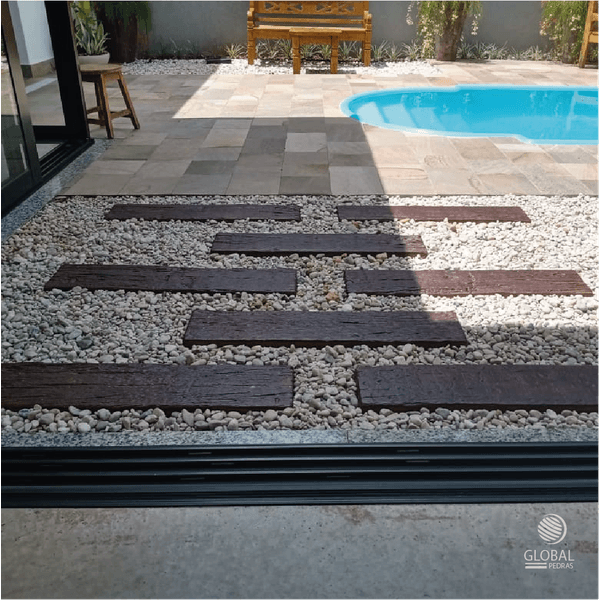Dormente para Caminho de Jardim 120cm