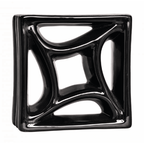 Cobogó Estrela do Mar - Preto - 20x20 cm - vendido por peça