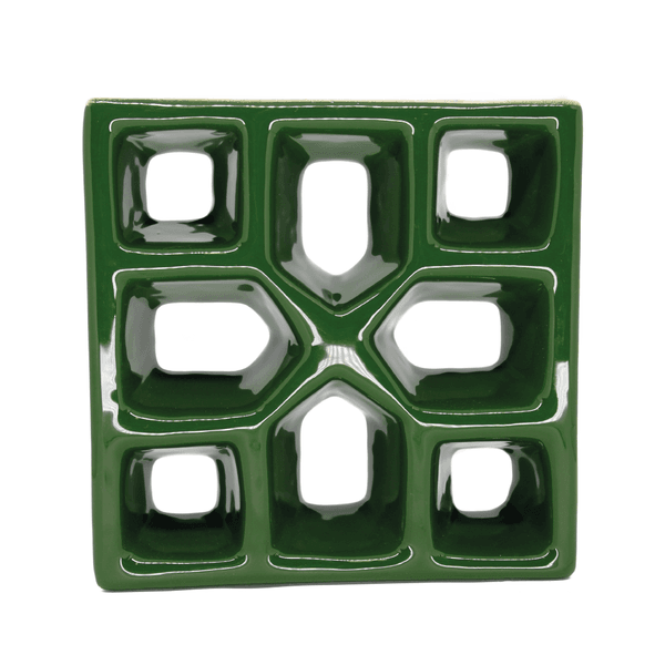 Cobogó Reto Xis - Verde Hortelã - 20x20 cm - vendido por peça