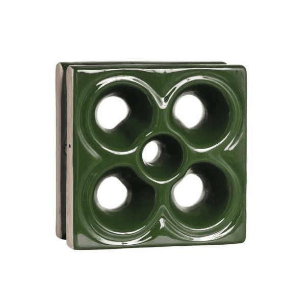 Cobogó Louça Flor - Verde Hortelã - 20x20 cm - vendido por peça