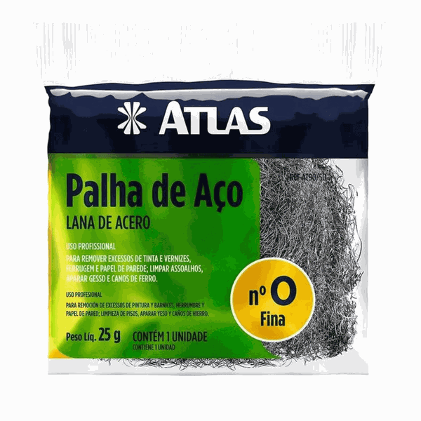 ATLAS PALHA DE ACO N.0