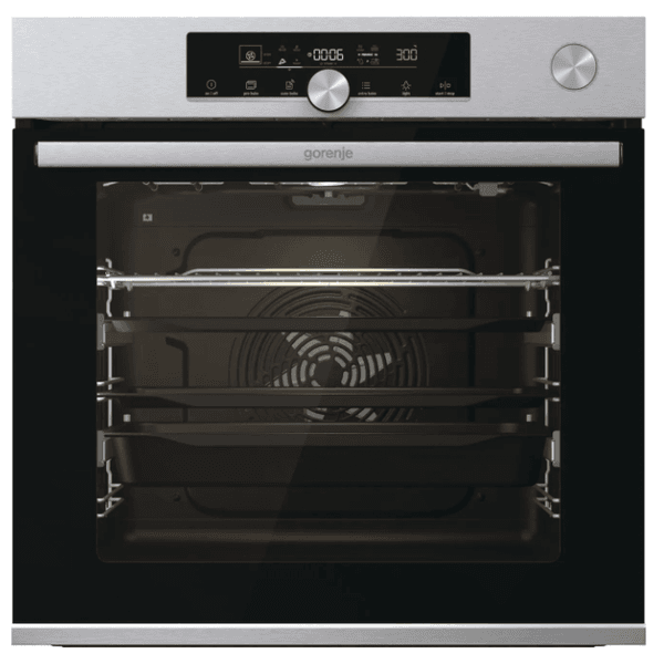 Forno Elétrico Multifunções GORENJE - HomeMade, AirFry, Modo Sabbath, 77 L, Inox, 60cm, 220V