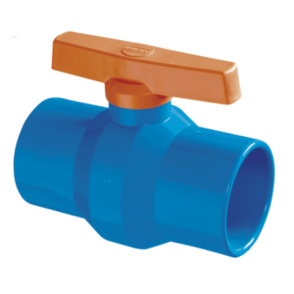 Registro de esfera 50mm Soldável - PVC Azul 