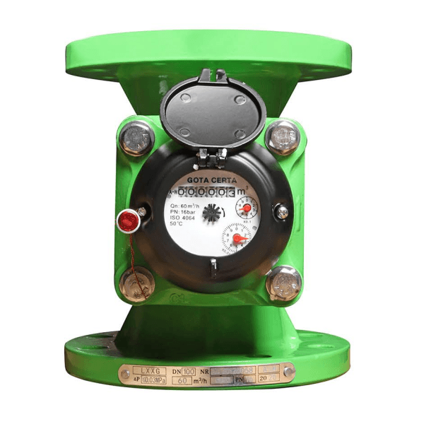 Hidrômetro Tangencial - 3” (DN80) - Flange 8 Furos