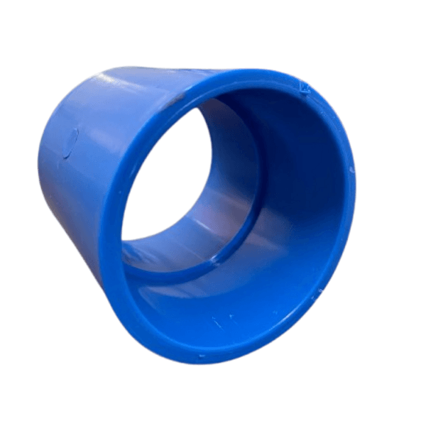 LUVA CURTA LF SOLDAVEL DN75 PVC AZUL