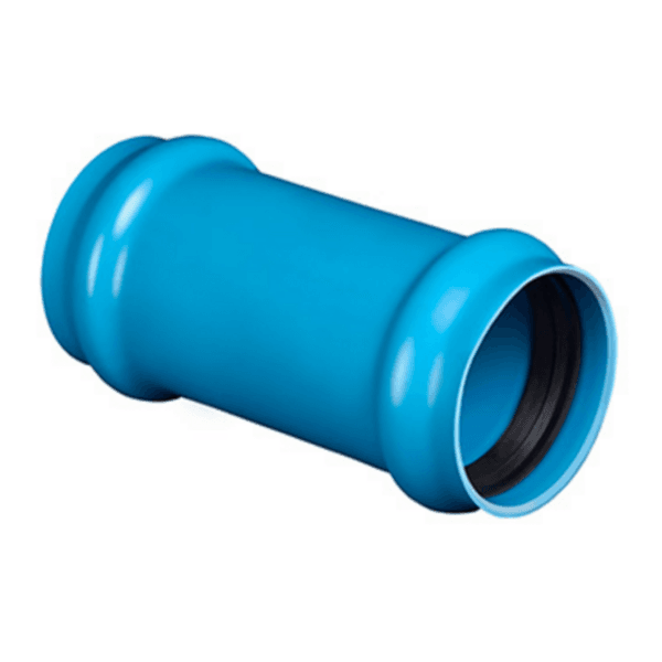 LUVA DE CORRER DEFOFO DN100(DE118) PVC AZUL 