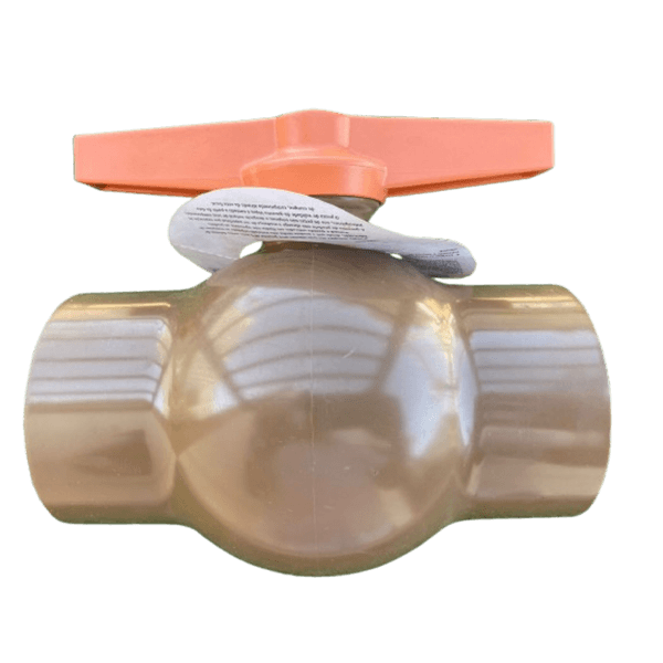 Registro de Esfera Soldável (85mm) 3" - PVC Marrom