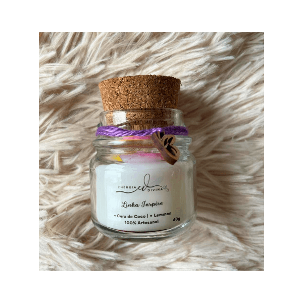 Vela Artesanal 40g - Lemmon
