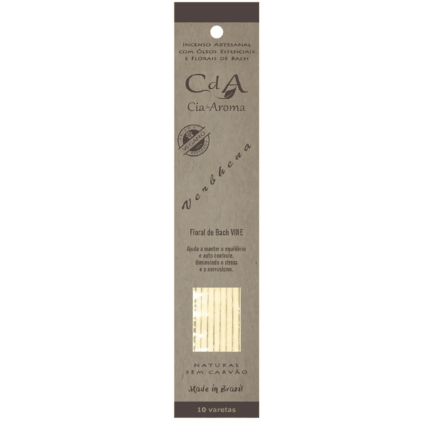 Incenso Natural Cia do Aroma - Verbhena
