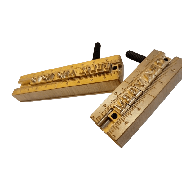 Carimbo Clichê Alfabeto com 75 peças + Base 10cm 
