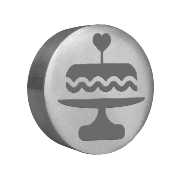 Sinete Clichê Aluminio Bolo