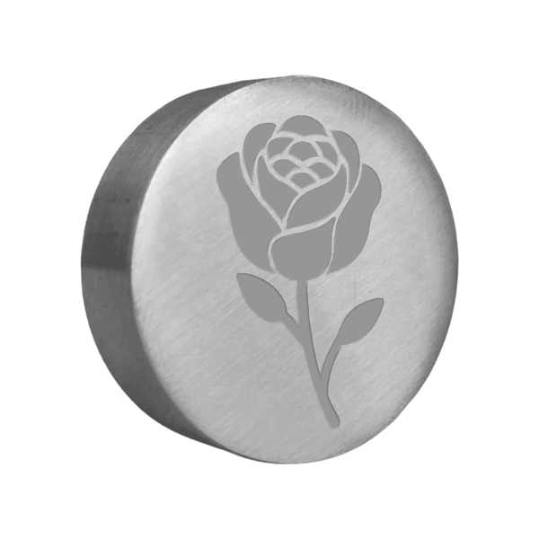 Sinete Clichê Aluminio Rosa
