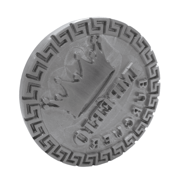 Clichê Carimbo para Pão 8cm X 8cm 