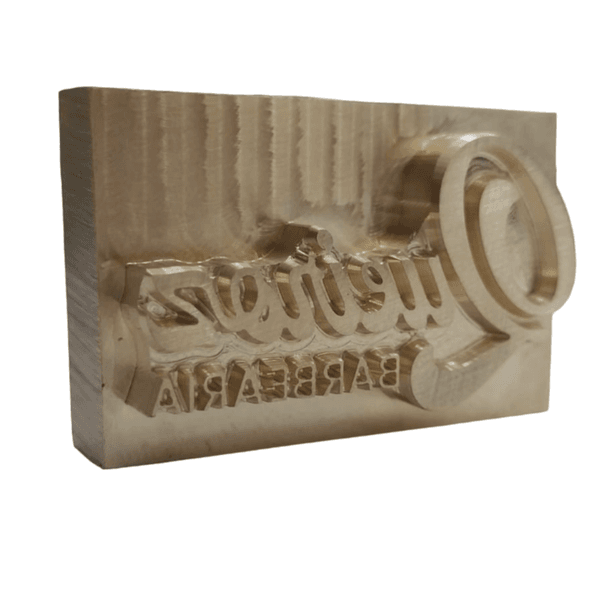 Carimbo Clichê 4,0cm X 1,5cm