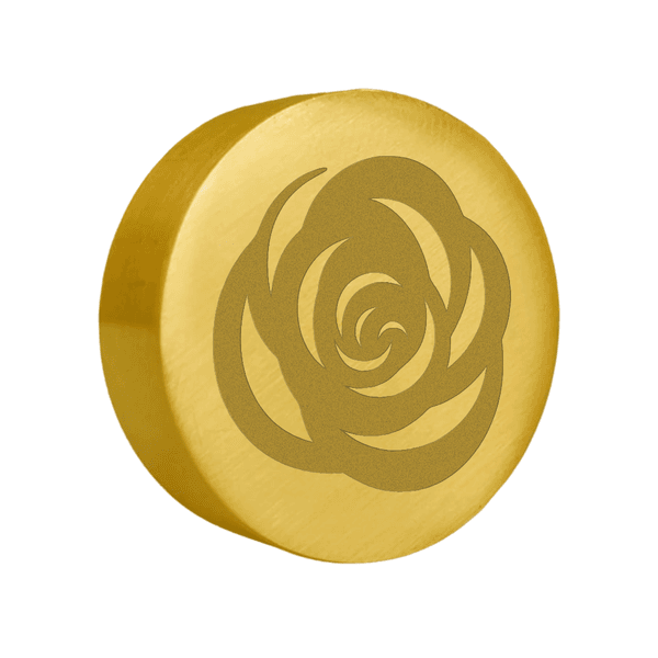 Sinete Clichê para Chocolate Flor