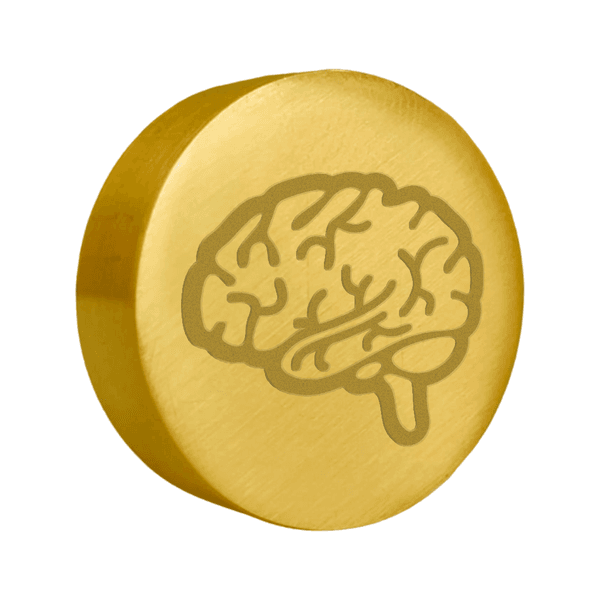 Sinete Clichê para Biscoito Cerebro