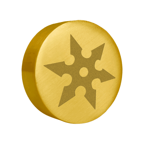 Sinete Clichê Para Lacrar Convite Shuriken