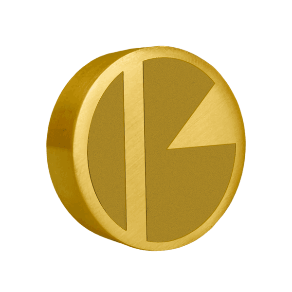 Sinete Clichê Dourado Personalizado 