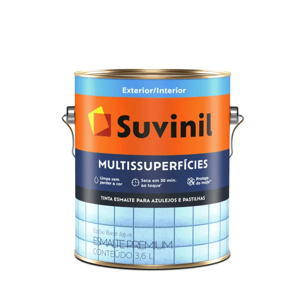 SUVINIL EPOXI MULTISSUPERFICIE ACETINADO BASE AGUA BRANCO GALÃO