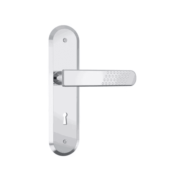 Fechadura Inox Para Quarto Sala Stam 1810/21 Ie 2 Chaves