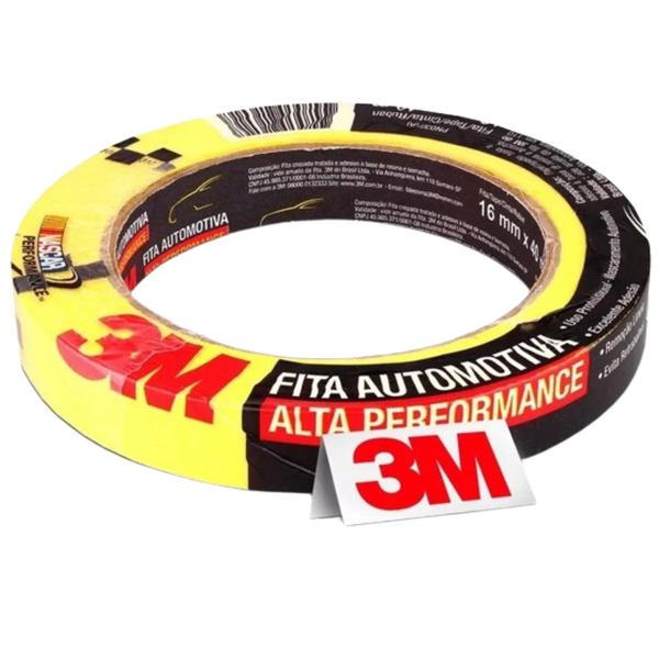 Fita Crepe Automotiva Alta Performance 18mmx40m 3M