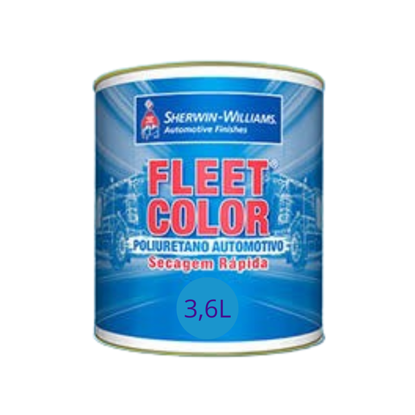 TINTA/BASE PU VERMELHO ESCURO FC-634 FLEET COLOR 3,6L SW