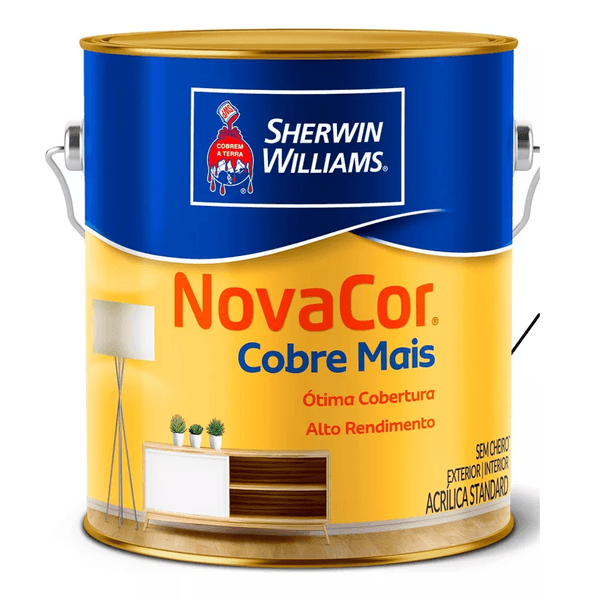 TINTA LÁTEX CAMURÇA 3,6L NOVACOR COBRE MAIS SW
