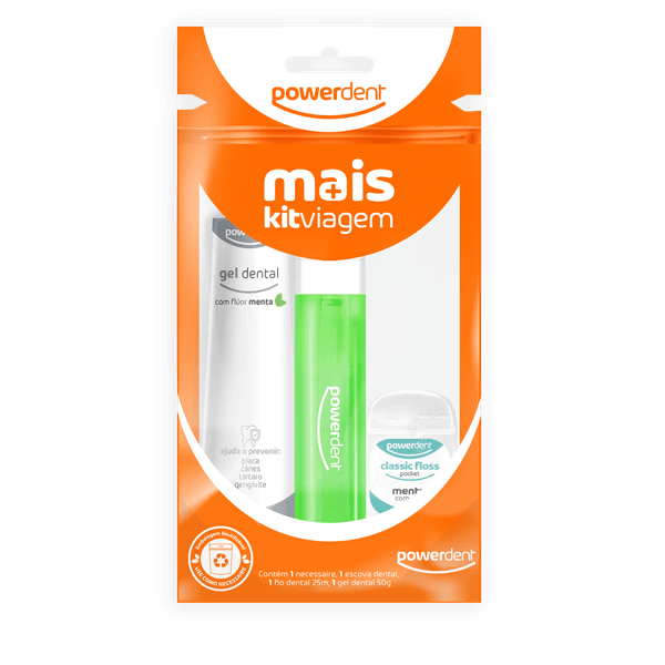 Kit De Higiene Oral Viagem Light