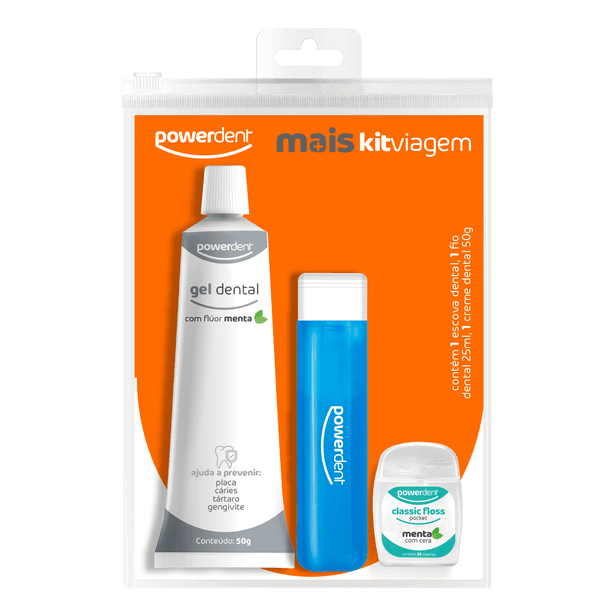 Kit De Higiene Oral Viagem Light