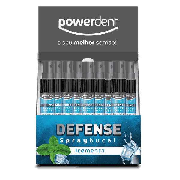 Spray Bucal Defense Ice Menta 12un