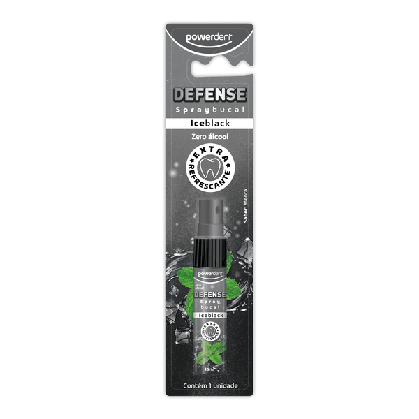 Spray Bucal Defense Ice Black