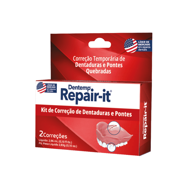 Kit de Reparo para Dentaduras REPAIR IT