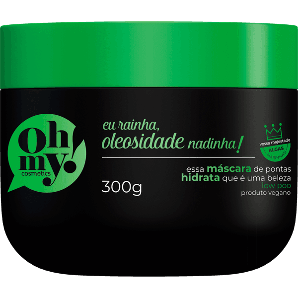 Máscara Eu Rainha, Oleosidade Nadinha 300gr