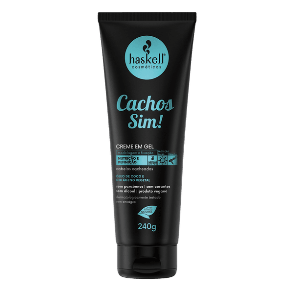 GEL CREME CACHOS SIM 240GR HASKELL