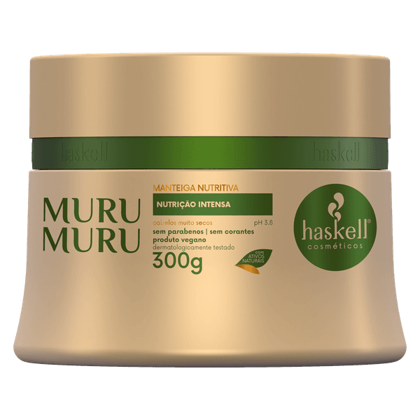 MASCARA MANTEIGA MURUMURU 300GR HASKELL