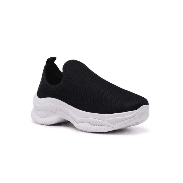 Tênis Meia Feminino Rafaela Preto - Hella Shoes